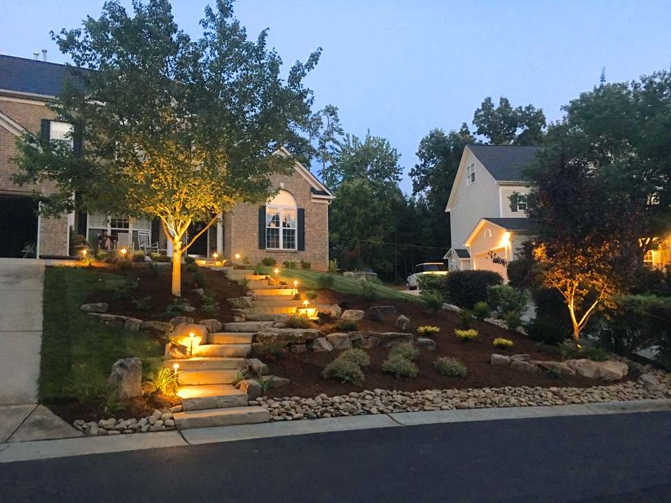 Front Yard Landscaping Ideas With Rocks and Mulch