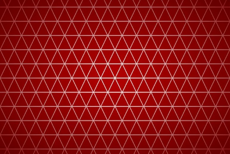 Red Geometric Patterns