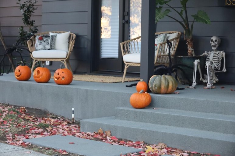 Boo! Ghost Doormat